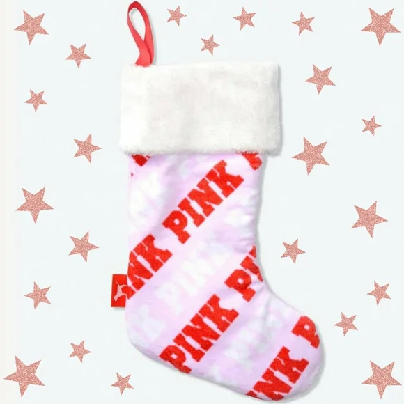 VS PINK Christmas Stocking 🌟Limited Edition!🌟 - Picture 2 of 13